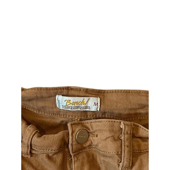 Bench Tan Brown Rust Denim Cargo Joggers Mens M - Picture 3 of 3